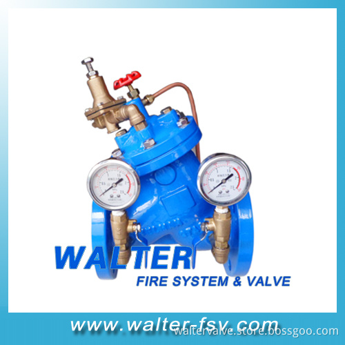 Piston Type Pressure Reducing Valve